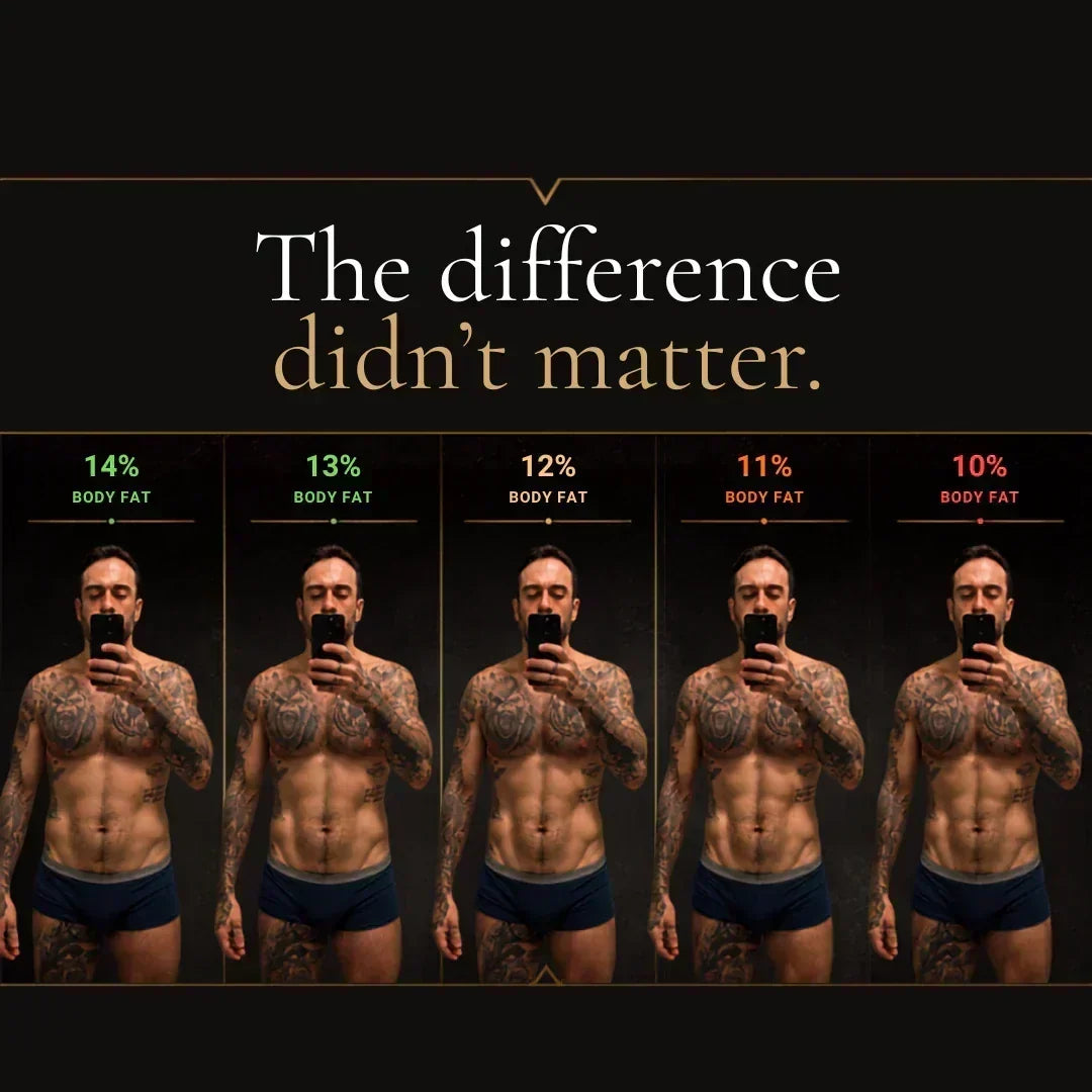 Body Fat Percentage Comparison