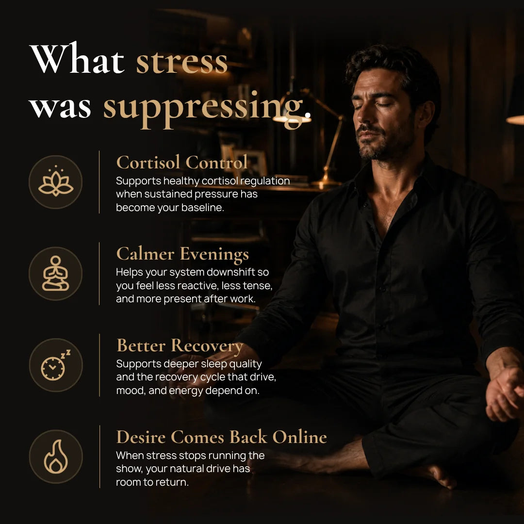 BlackAshwagandha Stress Suppression Benefits