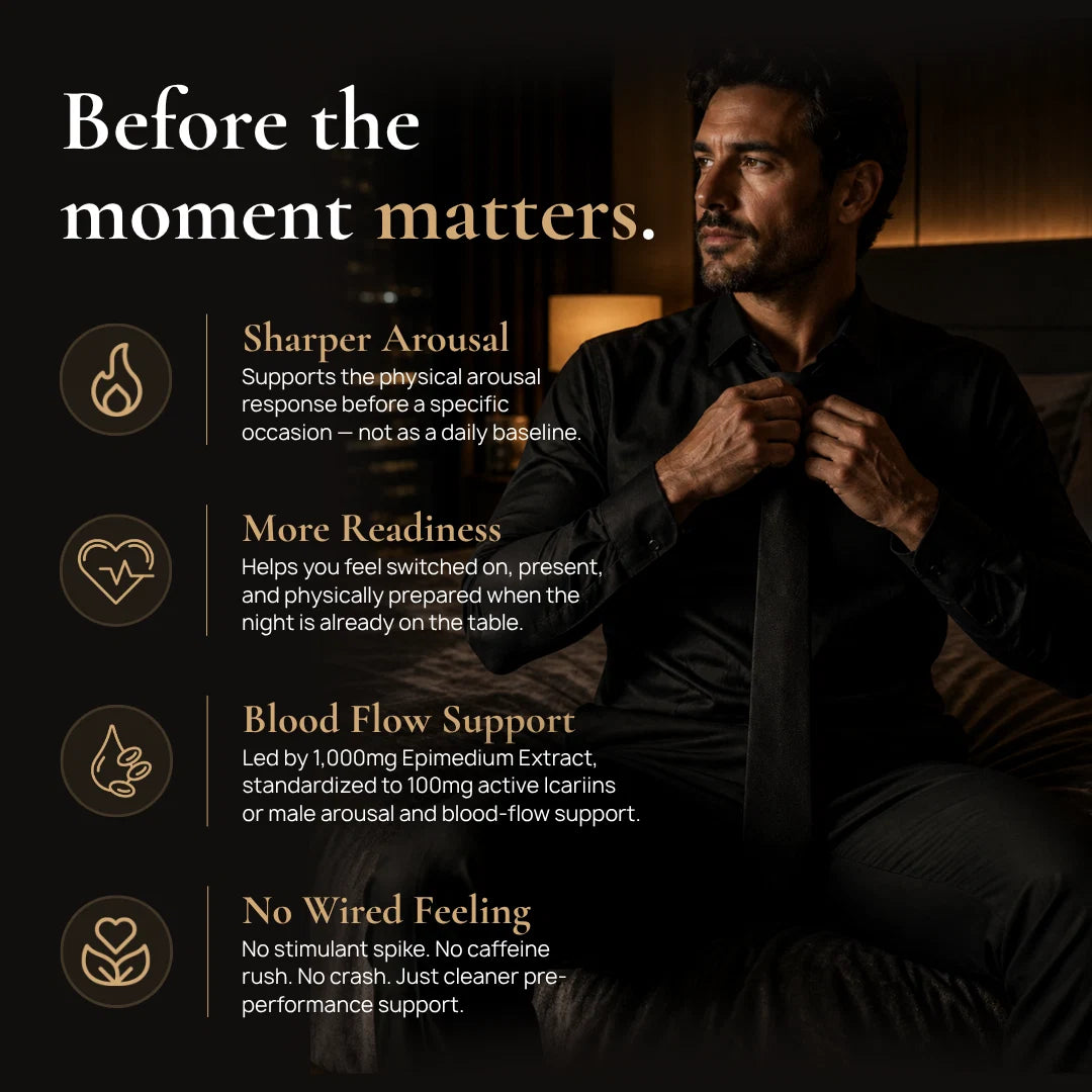 BlackHorn Benefits Before the Moment Arousal Readiness and Blood Flow
