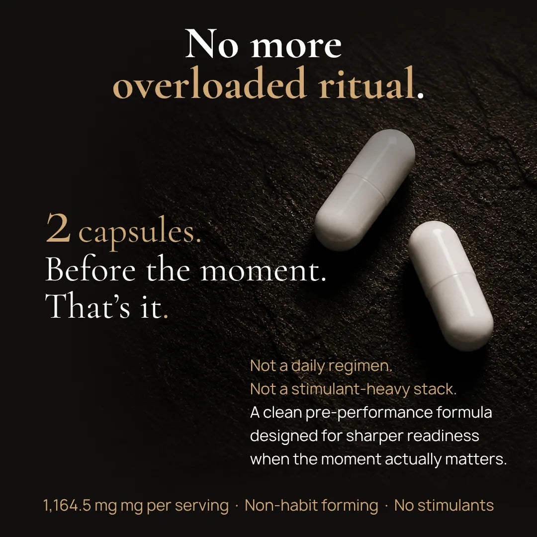 BlackHorn Pre Performance Formula Two Capsules