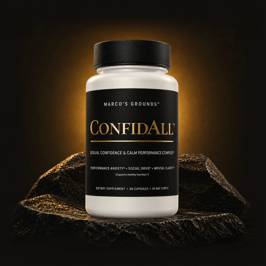 ConfidAll Bottle Sexual Confidence and Calm Performance Complex