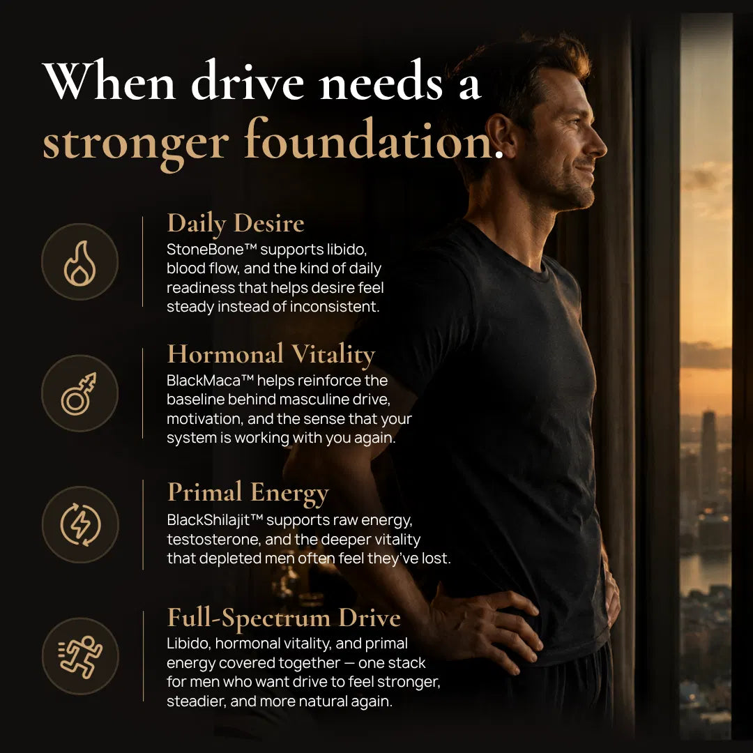Desire and Drive Stack Stronger Foundation Daily Desire