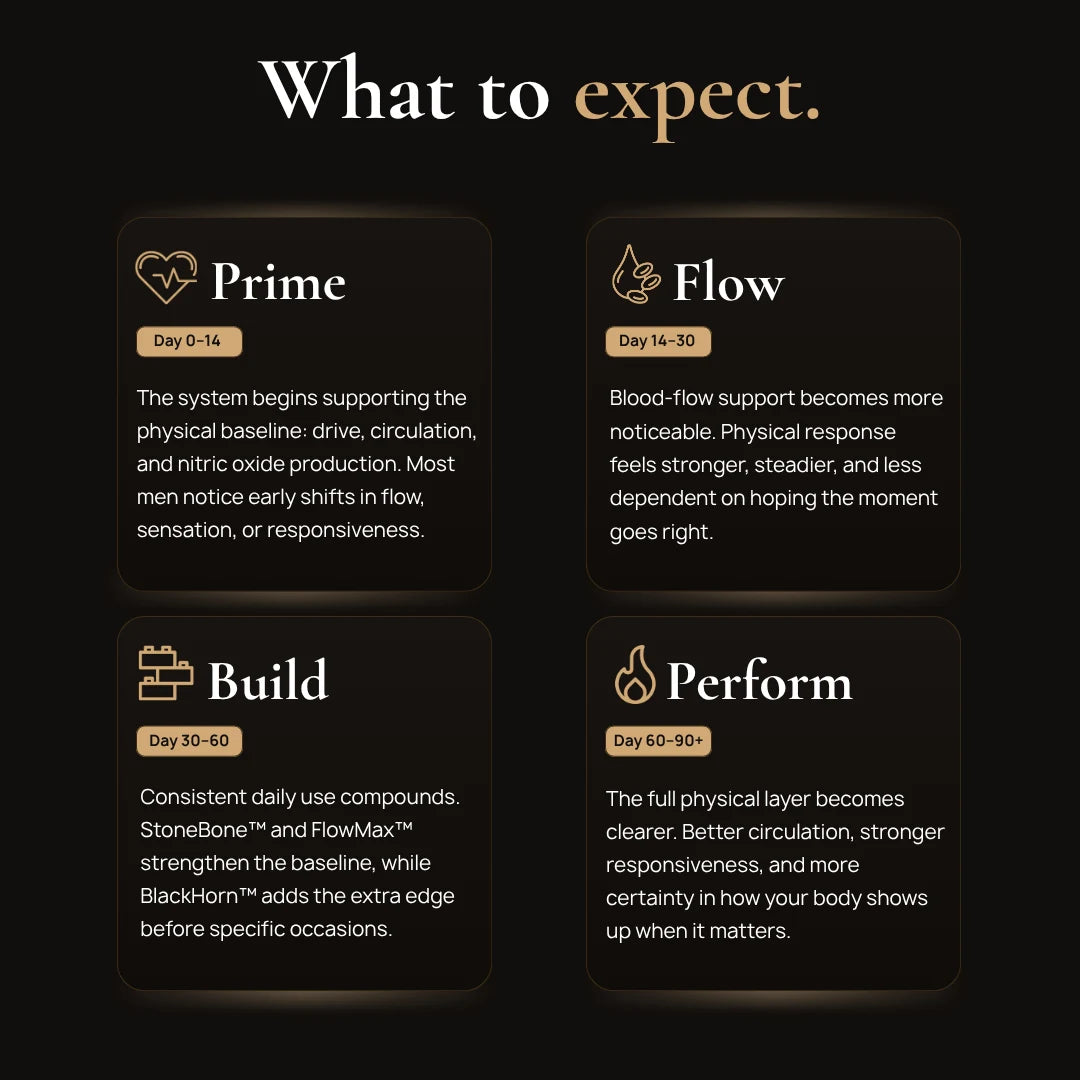 Flow and Performance Stack what-to-expect Timeline