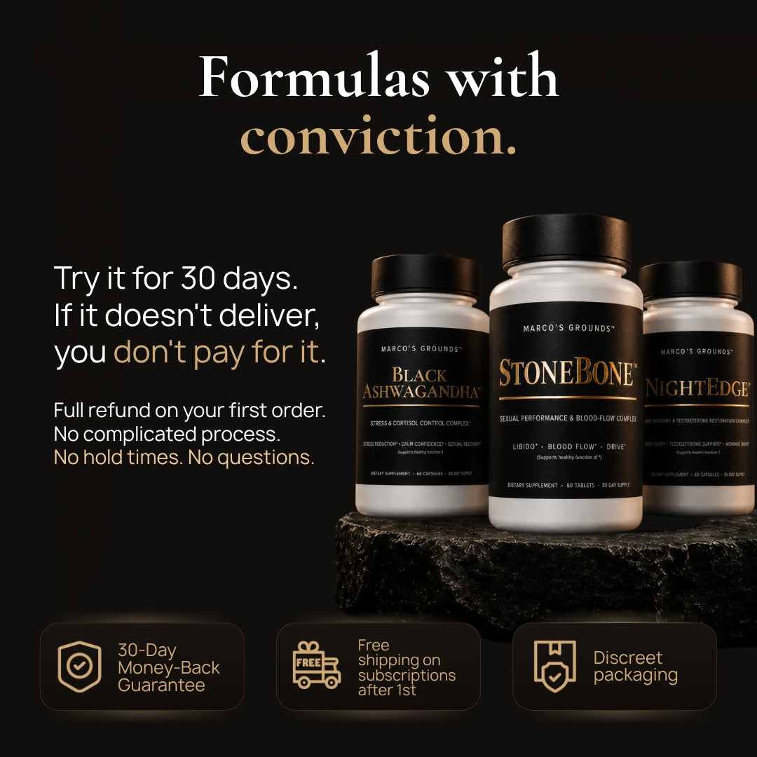 Stress to Strength Formulas with Conviction
