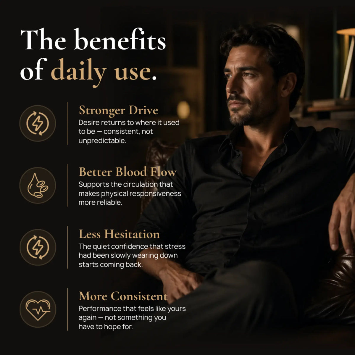 StoneBone benefits of daily use: stronger drive and better blood flow